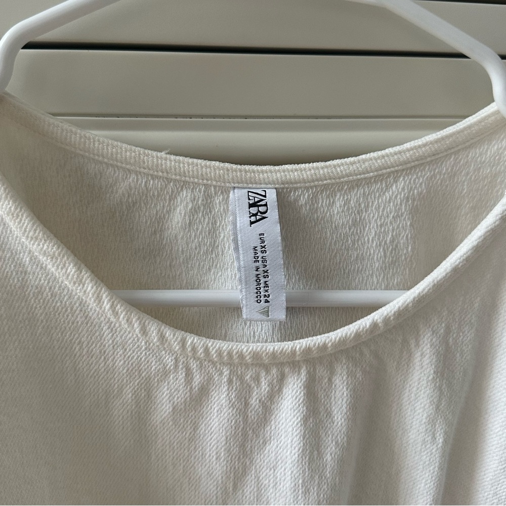Zara Denim Top - Picture 3 of 4